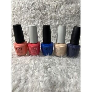 OPI Nail Lacquer Nature Strong Set 5 Colors Big Bloom Energy Less is Norse